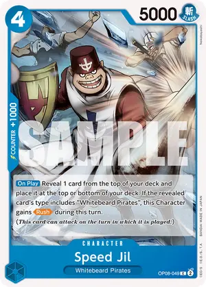 Carta Speed Jil OP08-049