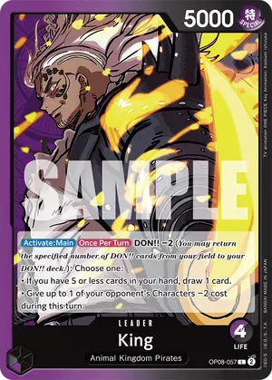 Carta King OP08-057