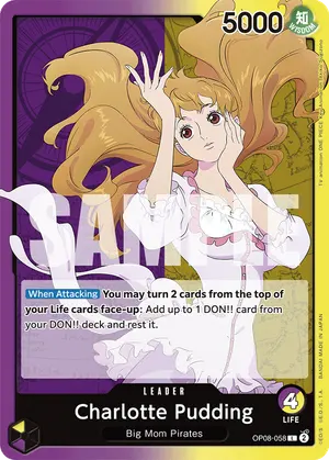 Carta Charlotte Pudding OP08-058