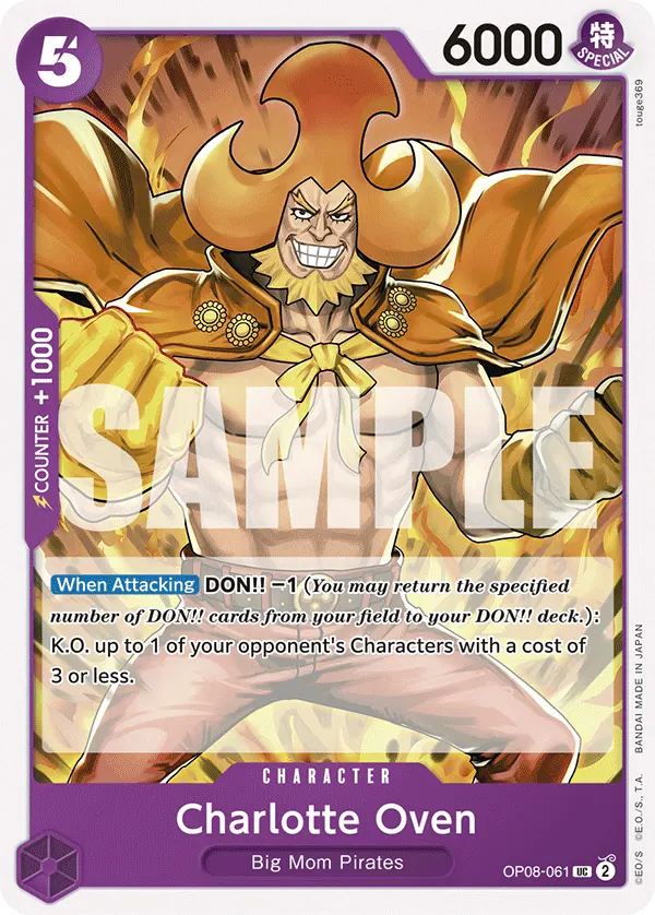 Charlotte Oven OP08-061 card