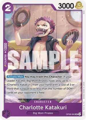 Carta Charlotte Katakuri OP08-062