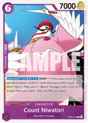 Carta Count Niwatori OP08-071