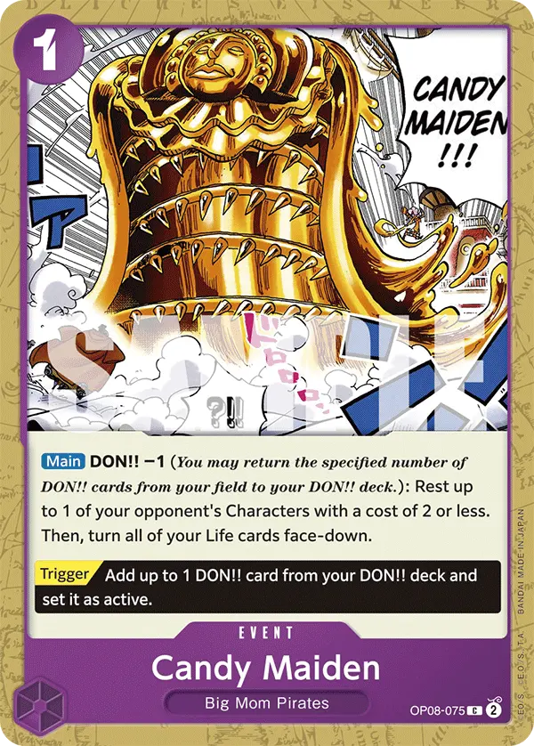 Carta Candy Maiden OP08-075