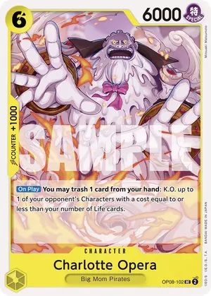 Carta Charlotte Opera OP08-102