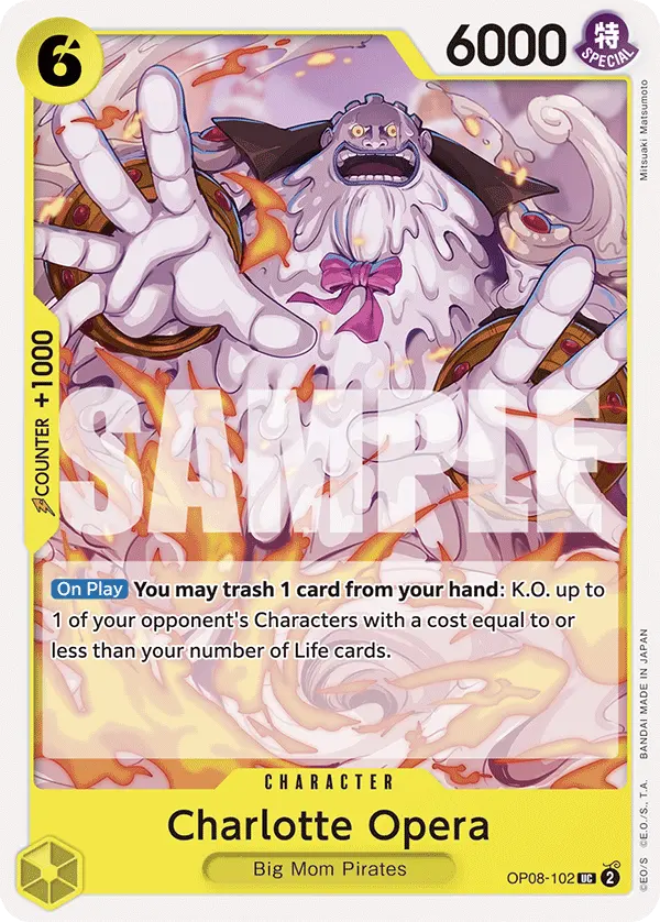 Charlotte Opera OP08-102 card