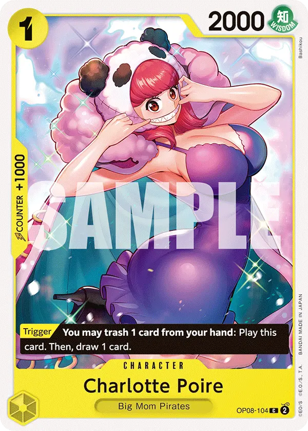 Charlotte Poire OP08-104 card