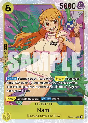 Carta Nami OP08-106