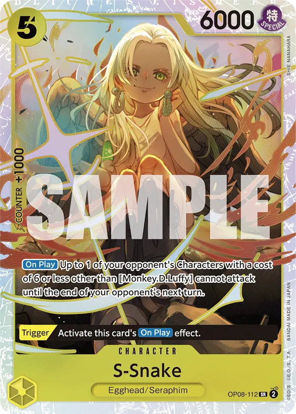 S-Snake OP08-112 card