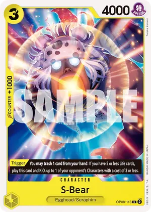 Carta S-Bear OP08-113
