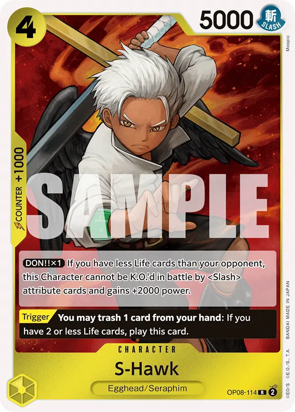 Carta S-Hawk OP08-114