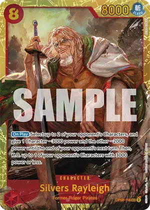 Carta Silvers Rayleigh OP08-118