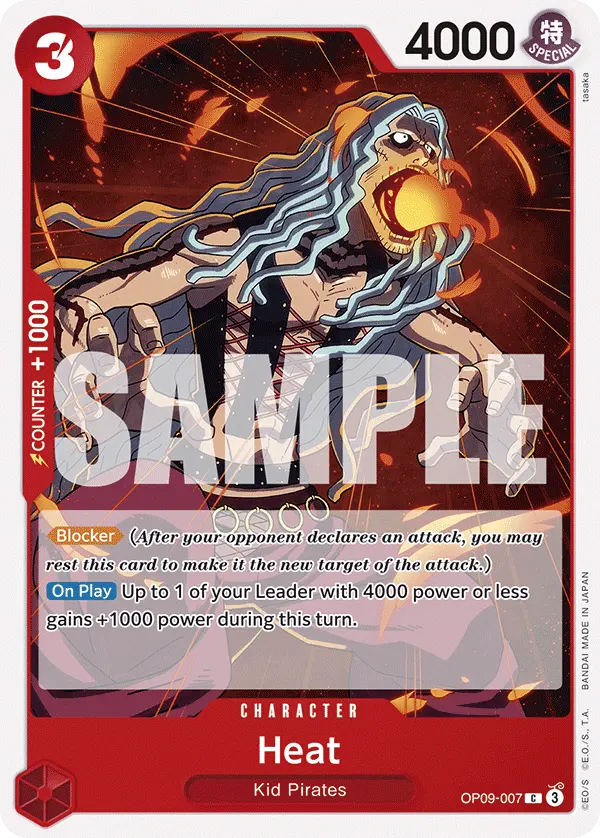 Carta Heat OP09-007