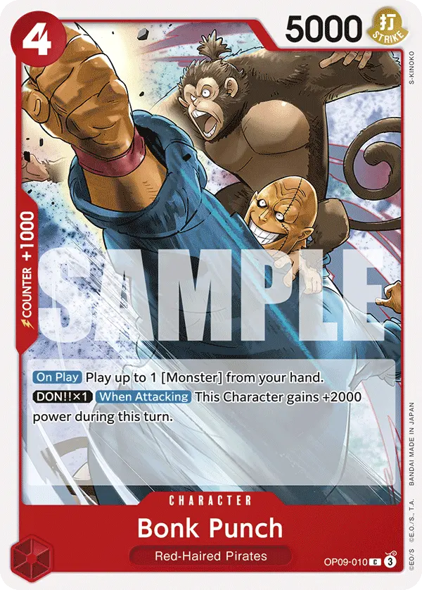 Carta Bonk Punch OP09-010