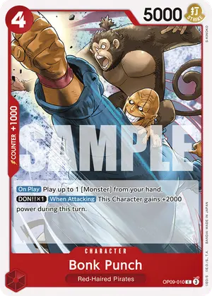 Carta Bonk Punch OP09-010