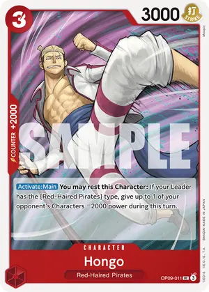 Carta Hongo OP09-011