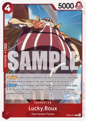Carta Lucky.Roux OP09-015