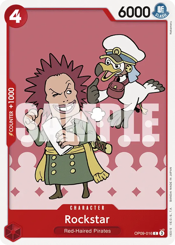 Carta Rockstar OP09-016
