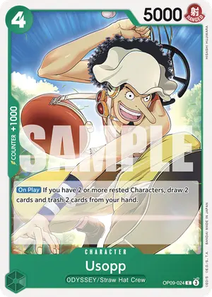 Carta Usopp OP09-024