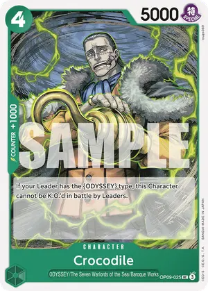 Carta Crocodile OP09-025