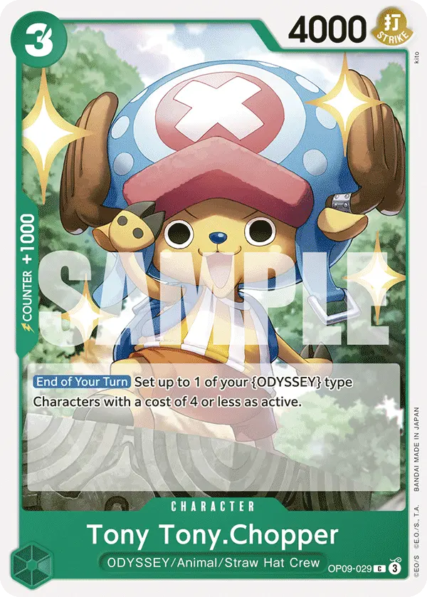 Carta Tony Tony.Chopper OP09-029