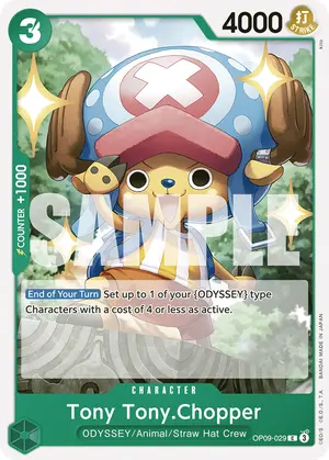 Carta Tony Tony.Chopper OP09-029