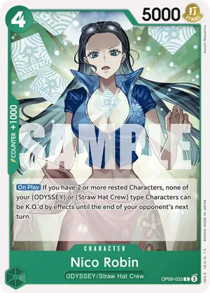Carta Nico Robin OP09-033