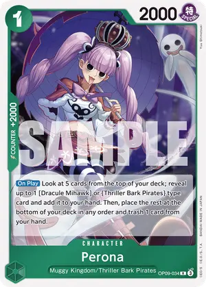 Carta Perona OP09-034