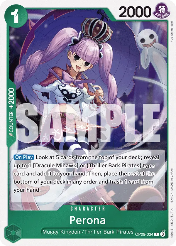 Carta Perona OP09-034