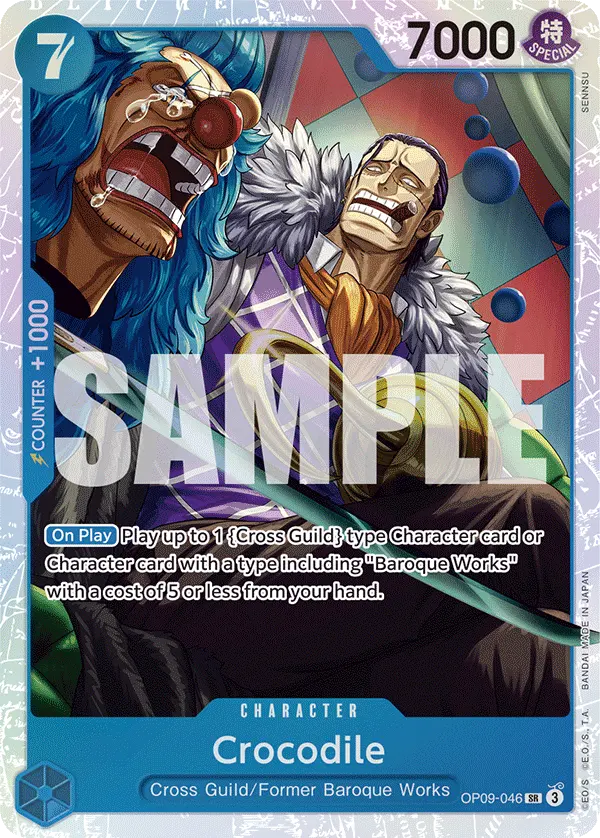 Crocodile OP09-046 card
