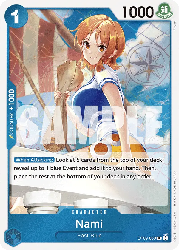 Carta Nami OP09-050