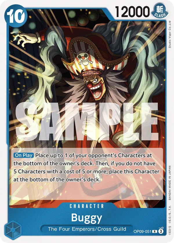Carta Buggy OP09-051