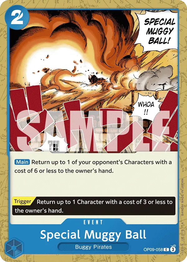 Carta Special Muggy Ball OP09-058