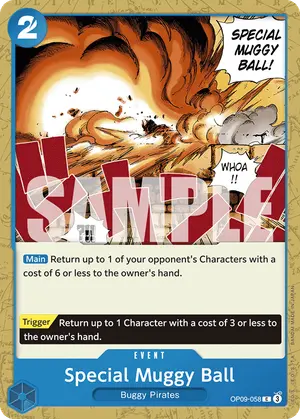 Carta Special Muggy Ball OP09-058