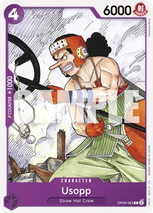 Carta Usopp OP09-063