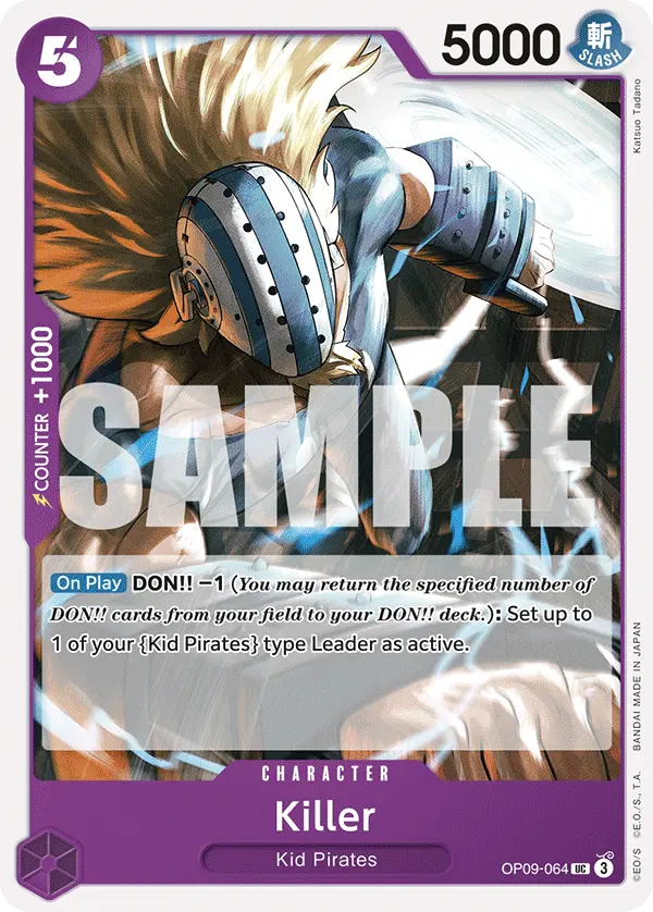 Carta Killer OP09-064