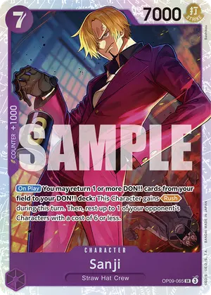 Carta Sanji OP09-065