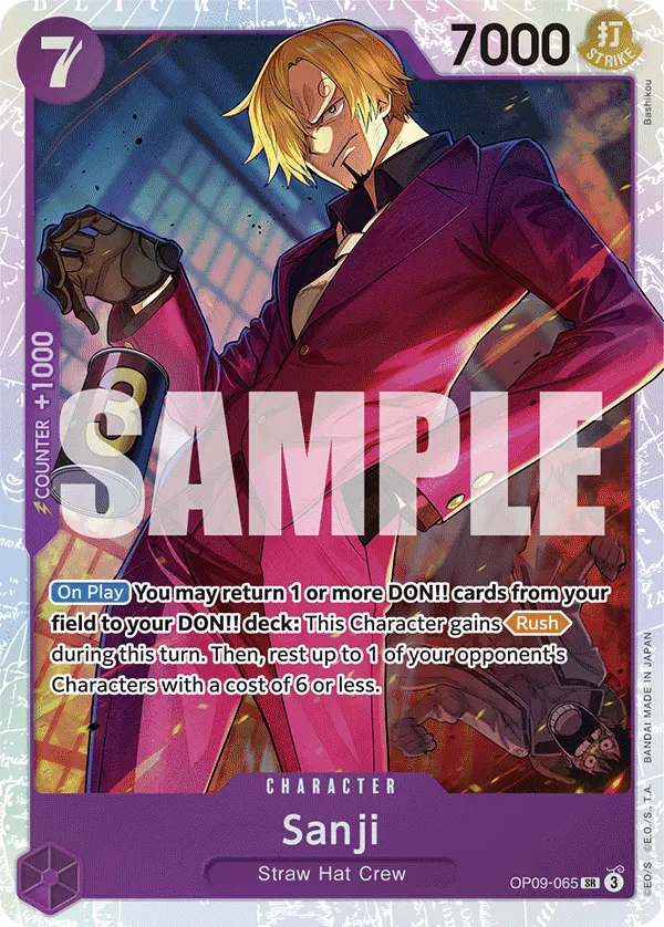 Carta Sanji OP09-065