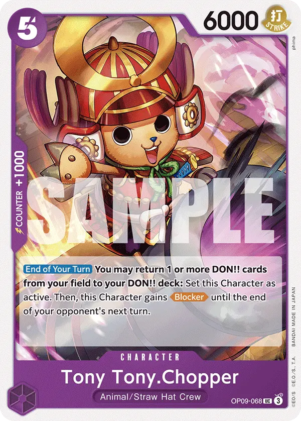 Carta Tony Tony.Chopper OP09-068