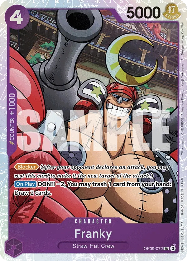 Carta Franky OP09-072