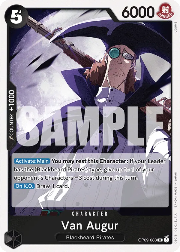 Van Augur OP09-083 card
