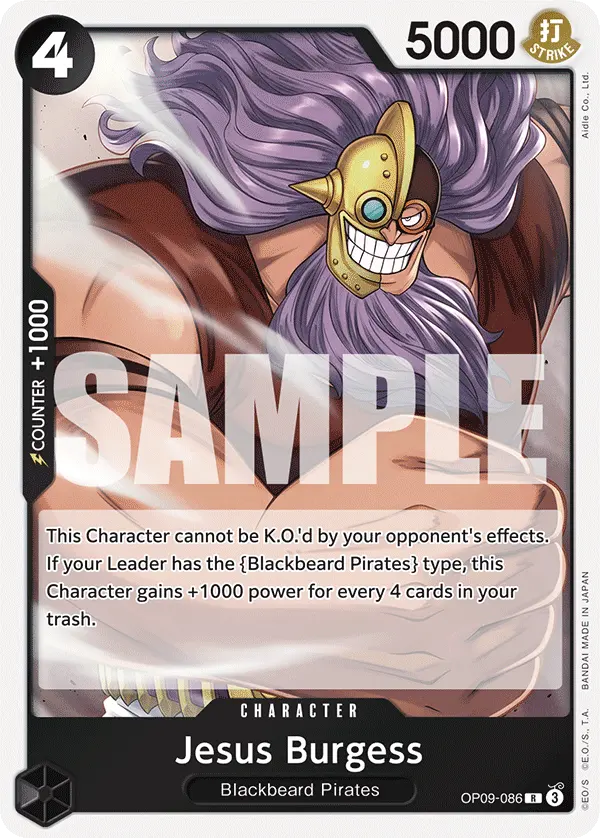 Carta Jesus Burgess OP09-086