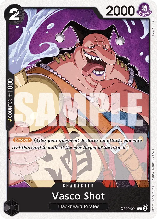 Carta Vasco Shot OP09-091