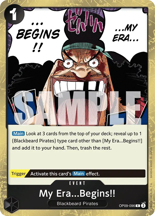 Carta My Era...Begins!! OP09-096