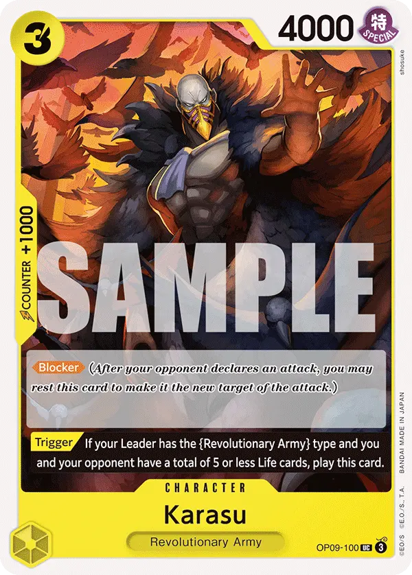 Carta Karasu OP09-100
