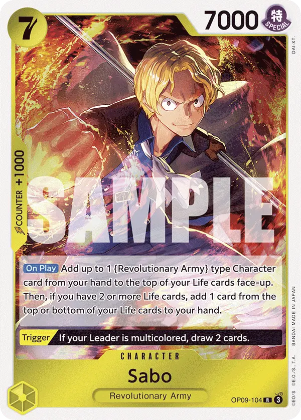 Carta Sabo OP09-104