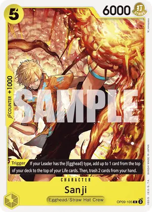 Carta Sanji OP09-105
