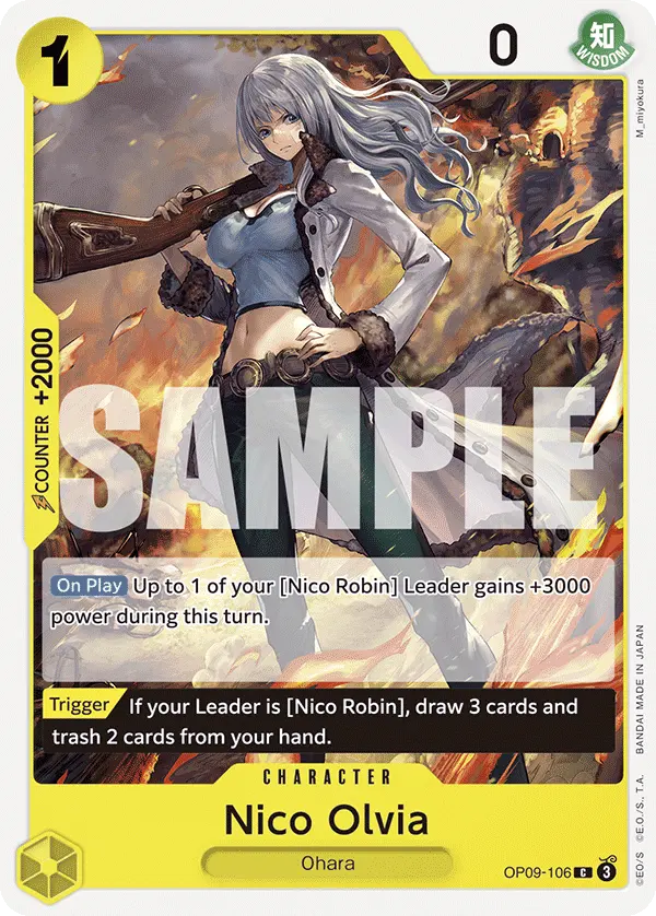 Carta Nico Olvia OP09-106