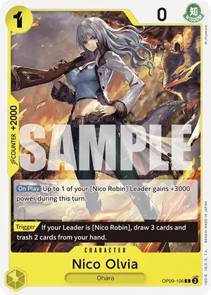 Carta Nico Olvia OP09-106