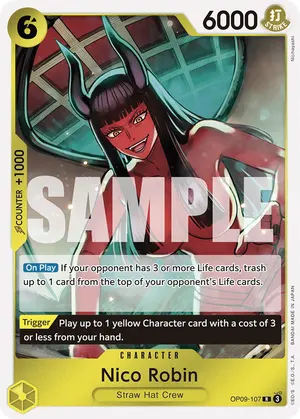 Carta Nico Robin OP09-107