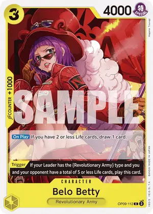 Carta Belo Betty OP09-112